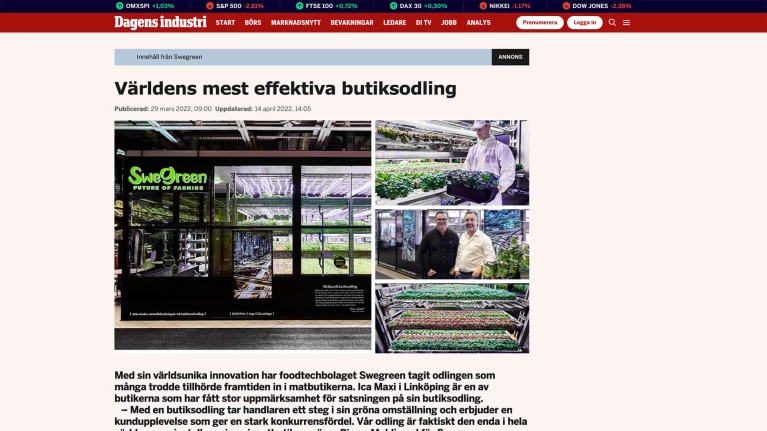 Swegreen di artikel 2 1920